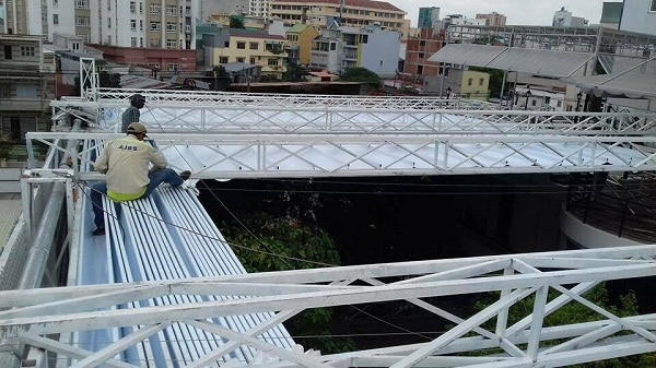 Bạt mái xếp che nắng công nghệ Nhật Bản