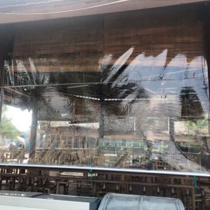 Bạt che nắng mưa trong suốt