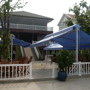 Mái hiên di động hòa phát